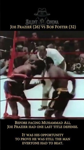 Prelude To The Fight Of The Century Joe Frazier vs Bob Foster(1970) #muhammadali #boxing #sports