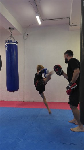 Personal kickboxing training for kids 🥊#kidskickboxing #kidsmartialarts #kyiv #personaltraining