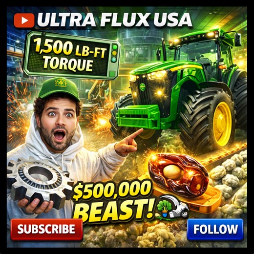 Why Every John Deere 8R is "Born" from a Liquid Fire Bath 🚜🤫🔥 Inside Waterloo Works: The 2026 Engineering Secrets of the John Deere 8R Series 🏭✨ ​ Building a $500,000 Giant: Watch a John Deere 8R Come to Life in 24 Hours! 🚀🏗️ ​ ​Welcome to Ultra Flux USA ⚙️ See how fascinating products are made, from massive factories to high-tech production lines 🌍 ​How do you build the backbone of American farming? 🚜🇺🇸 Today, RYAN007 is taking you inside the legendary Waterloo Works to witness the hi