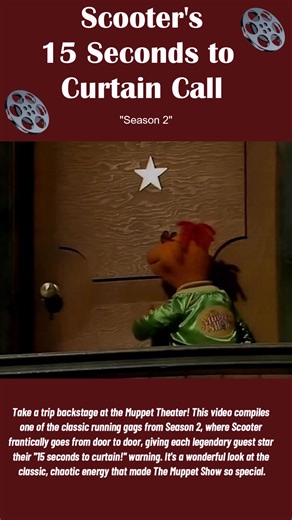 108K views · 4.1K reactions | You don't get to be a star on The Muppet Show... ...until this guy knocks on your door. #scooter #muppetshow #comedy #famous | Muppet Mania | Facebook