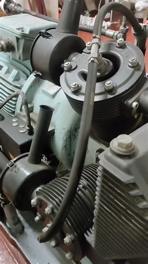 Engine Room Insight on Instagram: "The main air compressor is a vital piece of equipment on board a ship, supplying compressed air for engine starting, control systems, and general services. This video shows the complete overhaul process of a ship’s main air compressor, including dismantling, inspection, cleaning, replacement of worn parts, reassembly, and testing. Proper overhaul and maintenance ensure safe operation, reliable air supply, and longer equipment life. This is essential knowledge f