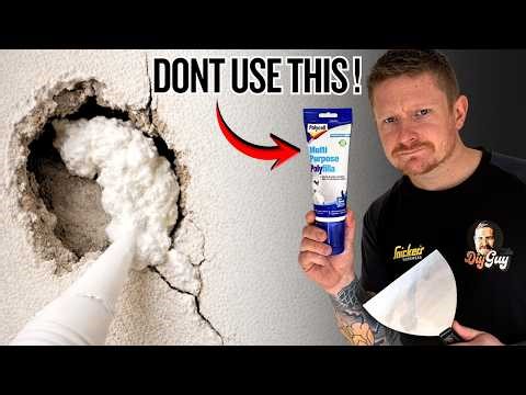 Filling Holes in Walls - Most People Do This Wrong!
