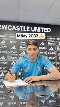The journey continues for Lewis Miley 💫 #newcastle #football #nufc #lewismiley