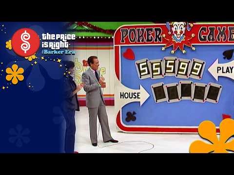 Contestant Plays Poker Game During a 1984 Price Is Right Christmas Episode - The Price Is Right 1984