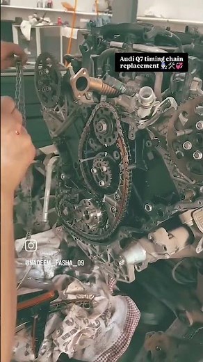 Audi Q7 timing chain replacement