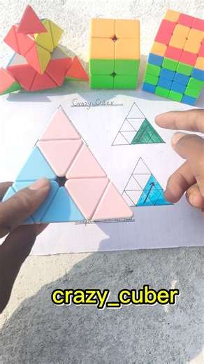 Pyramixn Cube Solve In New Tricks ? #rubikscube #cube #puzzle #26january #india #shortvideo