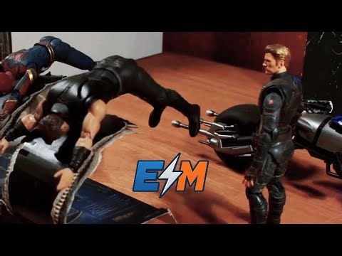Captain vs Hulk – Superhero Escape Gone Wrong! | EpicMini Stop Motion Animation