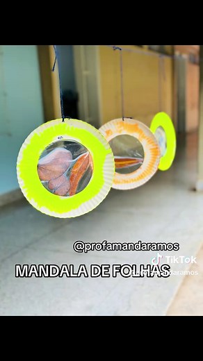 Atividade de Mandalas com Elementos da Natureza