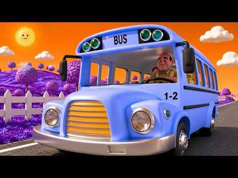 Wheels on the Bus Fun Ride Remix 🚌 1 Minute Loop Mashup Amazing Kids Nursery Rhymes | Toddler Songs