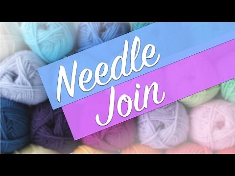 Crochet Tutorial: How to Needle Join