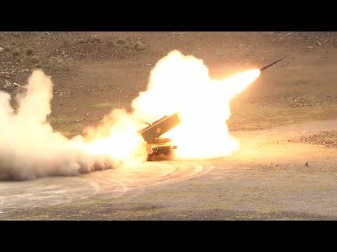 U.S. Marines fire High Mobility Artillery Rocket System (HIMARS) During RIMPAC