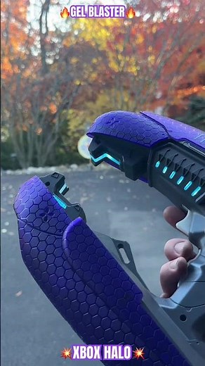 🔥HALO GEL BLASTER🔥 QUICK Demo! UV Light - Gel Blaster Brand - XBOX🔥"Halo Plasma Gel Blaster"!