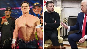 John Cena's shocking WWE heel turn compared to hostile Donald Trump-Volodymyr Zelenskyy meeting at the White House