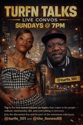 Turfn Talks Live - Real Conversations That Hit Different