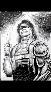 Showing off Bucky art #bucky #wintersoldier #buckyart #fanart #buckydrawing | Mario Toro