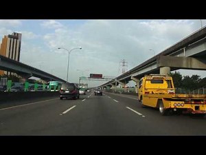 國道1號中山高速公路 南向 台北-桃園 6倍速度 縮時攝影 路程景