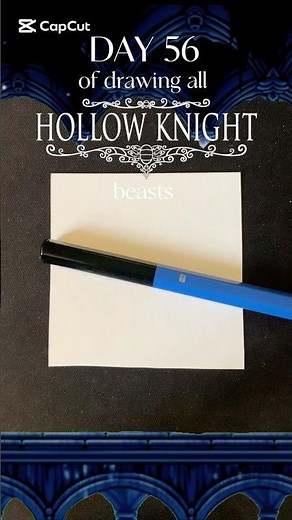 Hollow knight drawing (SILKSONG IS HERE) - Lance Sentry