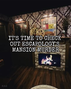 5K views | Ready to prove your innocence and escape the mansion?  Choose Escapology’s Mansion Murder escape room for a unique experience that’s thrilling, challenging, and leaves you craving more! | Escapology Escape Rooms | Facebook