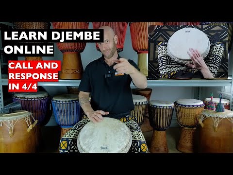 Call and Response in 4/4 | Learn Djembe Online