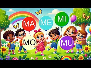Aprende las sílabas cantando | Canción Educativa para Niños - Aprende con musica - ma me mi mo mu