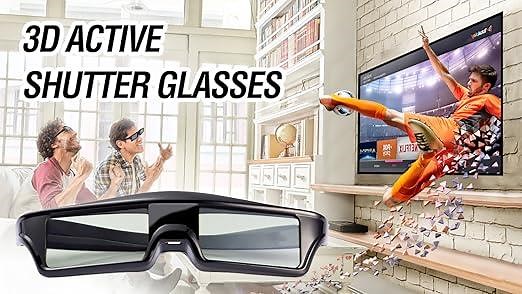 3D Glasses for Movie Projector & 3D TV