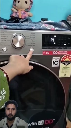lg front load washing machine only spin time #lgwashing #lgwashingmachinerepair #homeappliance