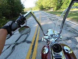 Harley-Davidson '09 #FXCWC Softail Rocker C test ride @southeast.motorcycles