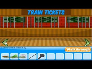 Hooda Math - Escape Train Station - HD Walkthrough!