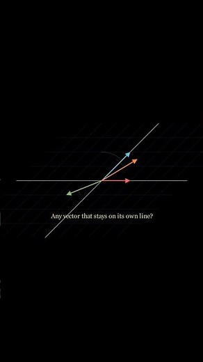 What is an Eigenvalue and Eigenvector Geometrically? #machinelearning #datascience #ai