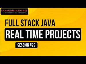 Full Stack Java Real-Time Projects | Angular Directives | Angular Pipes @rajonlinetrainings