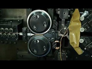 ばねの総合メーカー「フセハツ工業」です。ロウ付け用 銅二重リングの製造動画です。