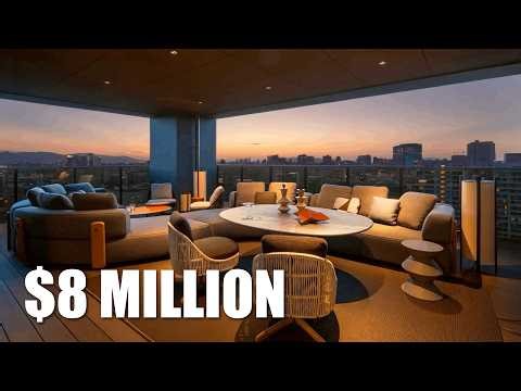 Inside an $8m Japanese Condo with a MASSIVE BALCONY