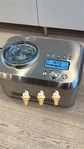 Unboxing my new Breville Ice cream maker. What should I make? #icecream #homemadeicecream #foryou #fyp #fy #breville #homemadeicecreamrecipe #ditl #canada #icecreamlover #unboxing #unboxingvideo