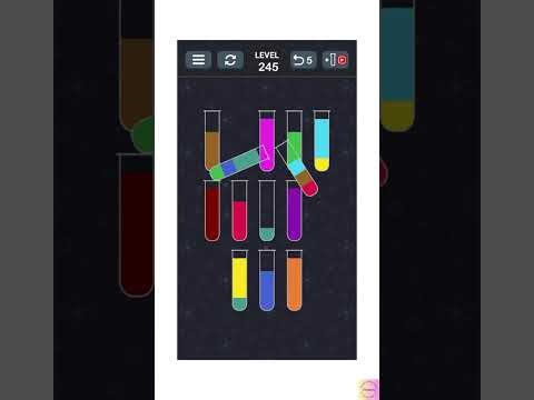 Water Sort Puzzle level 241 - 250