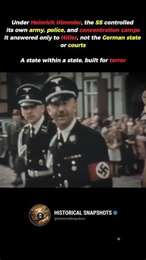 The Secret Power of the SS #history #historyshorts #historyfacts