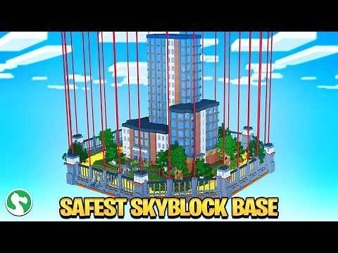 Safest Skyblock Base - Minecraft Marketplace