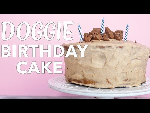 Dog Friendly Birthday Cake Recipe | Vegan Dog Birthday Cake | Homemade Dog Treats | The Edgy Veg