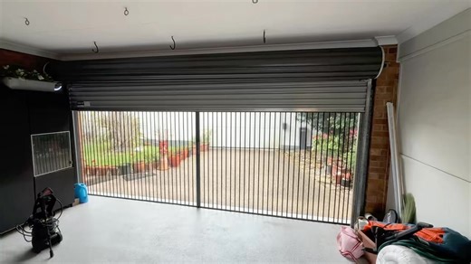 Another double garage done with our Durashield retractable fly screens! Message us for more information 😊 #reliablescreensupply #RetractableScreens #retractableflyscreens #RetractableFlyScreens | Reliable Screen Supply - Retractable Fly Screens
