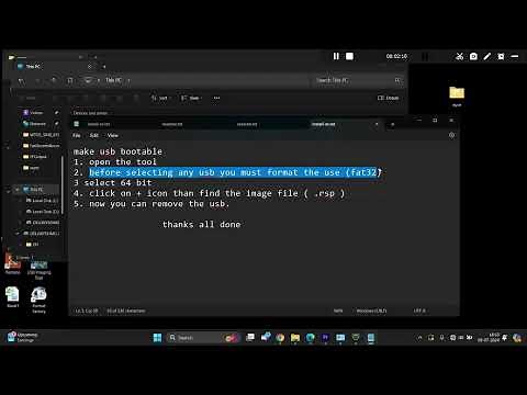 how to create Dell Wyse 3040 bootable USB and installation os