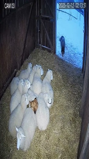 The Wolf Thought He Found Dinner... Until This Tiny Hero Charged Him! 🐺