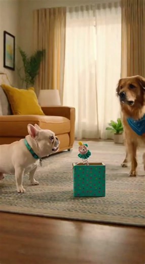 Gift for dog pets getting scared 😂😂🇺🇸🐈 #chihuahua #shorts #dogsshorts #shortvideos