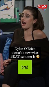 Dylan O’Brien doesn’t know what BRAT summer is?! 😳 Charli XCX’s “360” music video co-star Rachel Sennott won’t stand for it! Stay tuned for more of our chat with the cast of ‘SATURDAY NIGHT’ at #TIFF24. #BRAT #BRATsummer #CharliXCX #DylanOBrien #LamorneMorris #RachelSennott #CoryMichaelSmith #EllaHunt #TIFF #TorontoInternationalFilmFestival #SNL #SATURDAYNIGHT #SaturdayNightLive | etalk