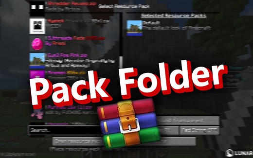 中国最强PvP玩家发布了他的材质包文件夹 | 800 Packs