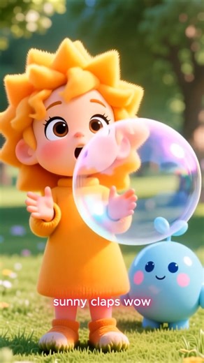 Sunny & Bubbly: The Bubble Trouble! 😄😮