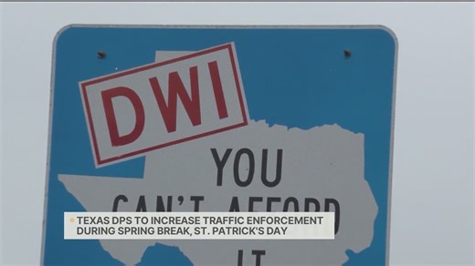 Texas DPS to Increase Traffic Enforcement During Spring Break