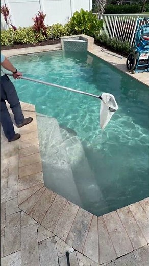 Clean pools still need good service! This pool is always an easy clean!!