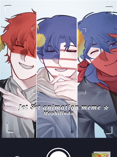 Jet Set Animation Meme - Maphilindo Trio 🇲🇾🇵🇭🇮🇩