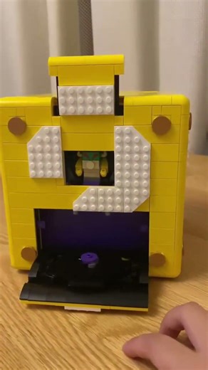 Super Mario Question Block Brick Build #supermario #mariobuild #brickbuild #gamingdisplay