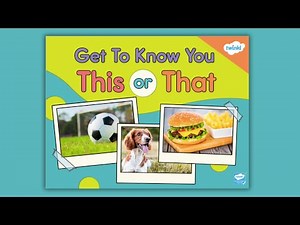 🤝 This or That: Get to Know You! | Brain Break Activities | Icebreakers | Twinkl USA