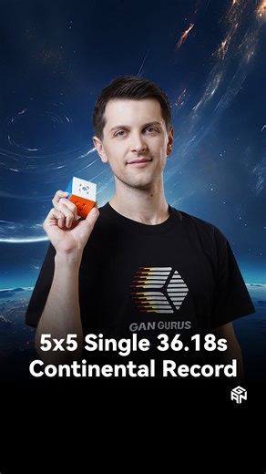 𝟑𝟔.𝟏𝟖𝐬! 𝟓𝐱𝟓 𝐎𝐂𝐄𝐀𝐍𝐈𝐀 𝐑𝐄𝐂𝐎𝐑𝐃. The legend continues. 👑 Huge applause to @fzemdegs for setting the new 5x5 Continental Record Single! Once a GOAT, always a GOAT. #GANCUBE #GANGURUS #FeliksZemdegs #5x5 #Speedcubing | GANCUBE